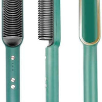 3-in-1 Hair Straightener & Styling Brush