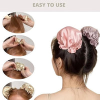 Trendy Heatless Hair Curl Buns (Pack of 2)