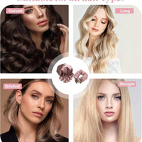 Trendy Heatless Hair Curl Buns (Pack of 2)