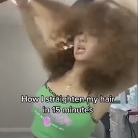 Meneflix Mini Cordless Hair Straightener