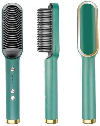 3-in-1 Hair Straightener & Styling Brush