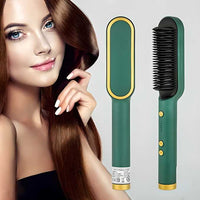 3-in-1 Hair Straightener & Styling Brush