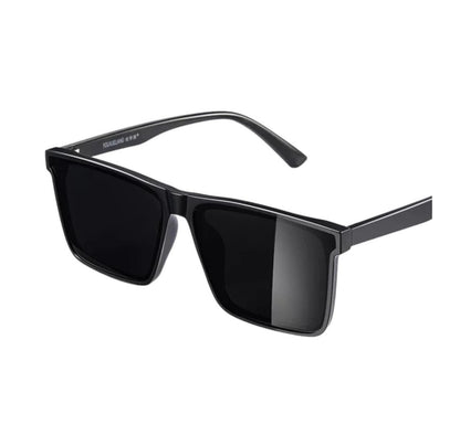 Polarized Retro Square Sunglasses – UV Protected Unisex Shades