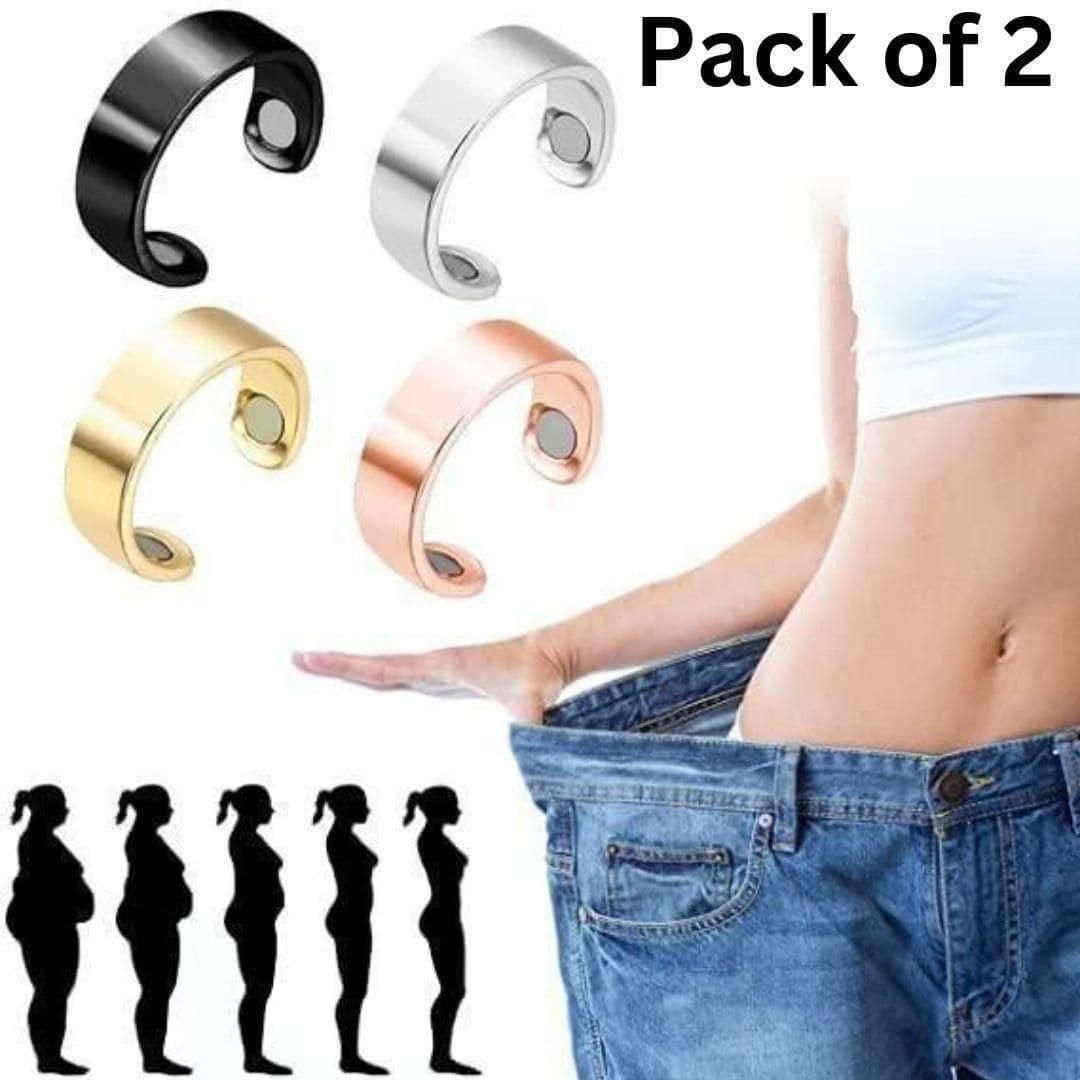 Lymphatic Drainage Therapeutic Magnetic Ring (2 Pcs )