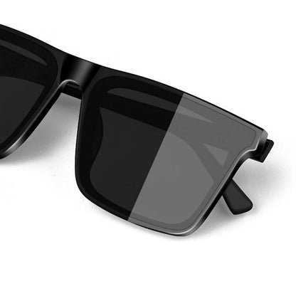 Polarized Retro Square Sunglasses – UV Protected Unisex Shades