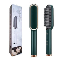 3-in-1 Hair Straightener & Styling Brush